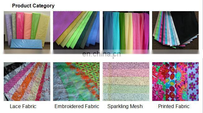 Glossy Diamond Nylon Tulle Mesh Fabric for Children Dress