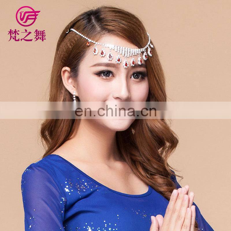 Fashion belly dance necklace earrings set accessory jewelry for women P-9040#