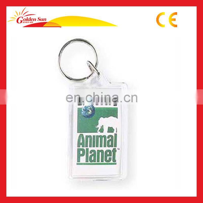 Customize All Kinds Of Rectangle Blank aAcrylic Keychain