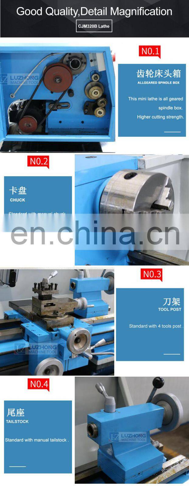 Lathe Machine Mini CJM250 CJM320 Mini Lathe Machine Price