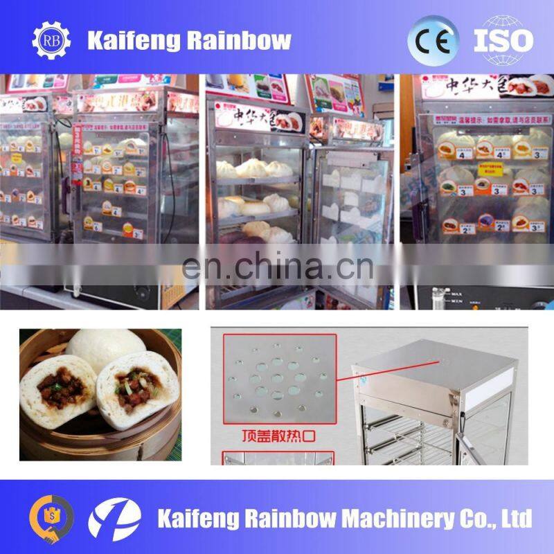 Hot Sale Vertical Stainless Steel Bun Steamer Cabinet with 5 layers