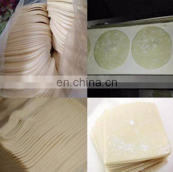 Commercial dumpling pastry skin maker/ new steamed skin sheet machine/ wonton wrapper
