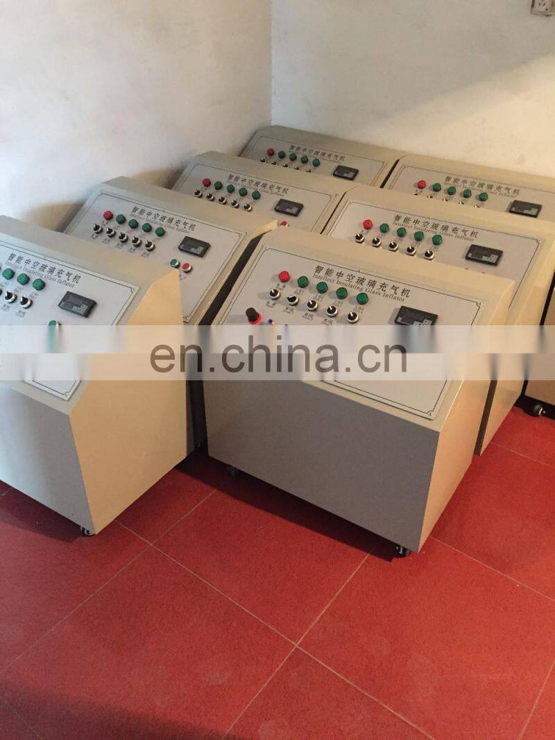 Double glazing glass argon gas filling machine