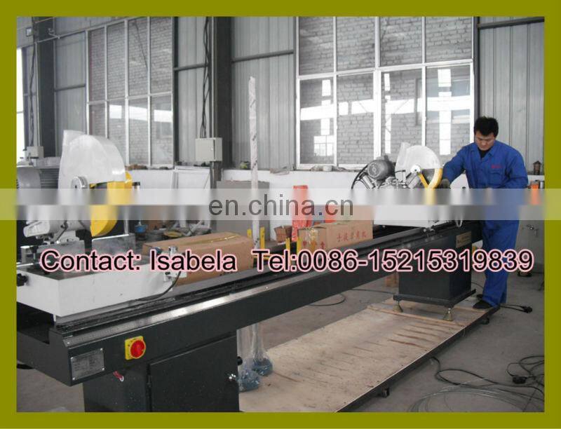 Double mitre cutting saw / Double Miter Sawing Cutting Machine / PVC window door machine (SJ02-3500)