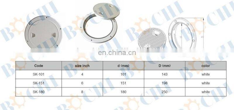 Yacht Plastic Round Hatch