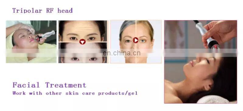 2 In 1 RF Biopolar Skin Tightening Beauty Machine for Skin Lifting Wrinkle Removal Anti-aging Device
