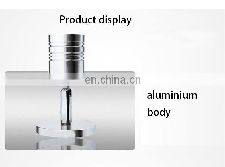 3W 5W spotlight picture lights backlight LED round aluminum surface spot light