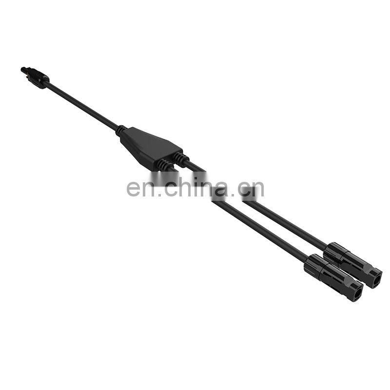 TUV type y branch type solar panel adaptor cable connectors