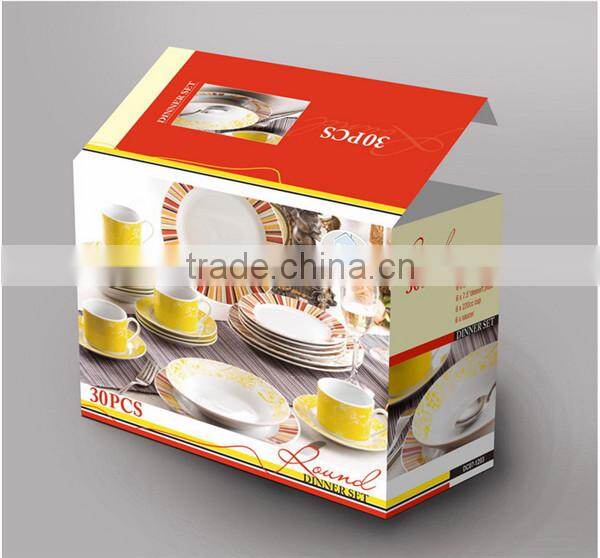 high quality square dinner set,ceramic dinner ware,porcelain ware