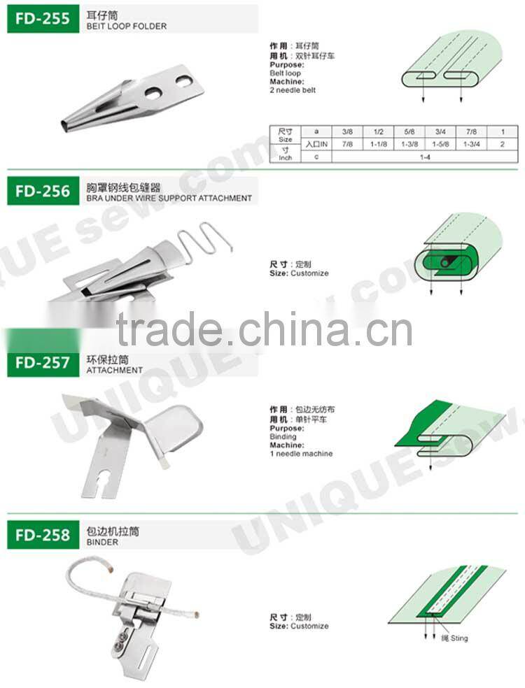 Folder/Binder for sewing machine 3