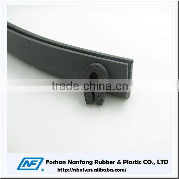 U Shaped Rubber Edge Strips for Glass