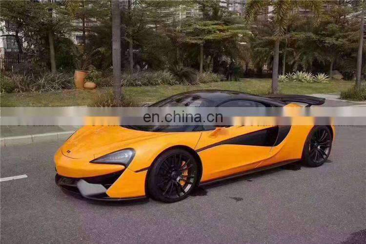cool P1 carban fiber material spoiler position for McLaren 570S auto tuning parts