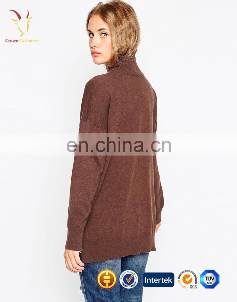 Womens Yellow Cashmere Pullover Sweater On Sale