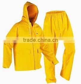 customized color Short delivery time pvc rainsuit