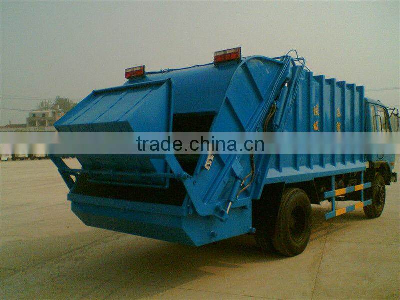 Dongfeng 8m3 refuse truck compactor