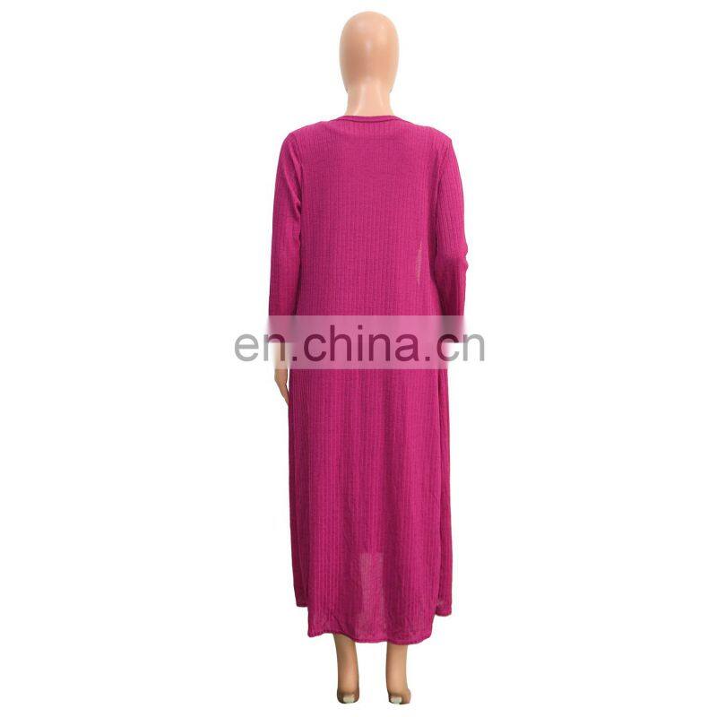 Cross-border fashion sexy suit 2021 new pit strip long-sleeved trendy cloak suspender skirt two-piece suit