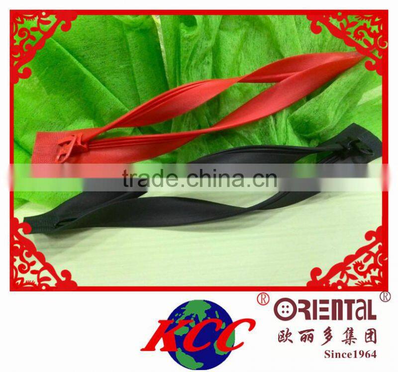 Wholesale 3# track-type water-proof zipper without L-teeth KCC zipper