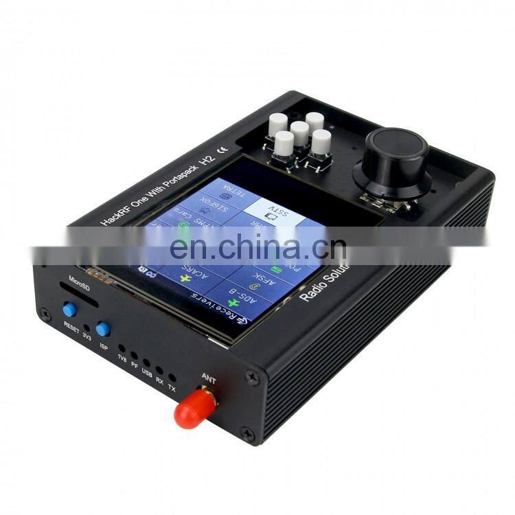 Assembled 1MHz-6GHz PortaPack H2 + HackRF + Antenna + Data Cable Kit SDR Software Defined Radio