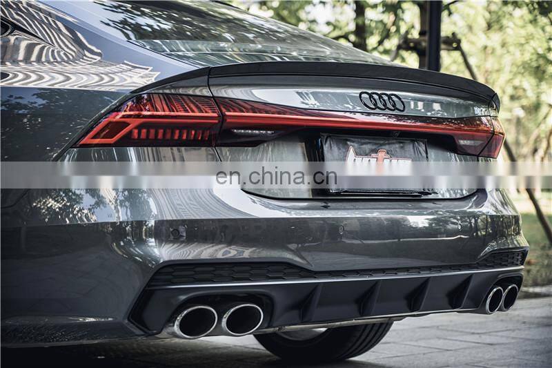 Runde New Arrival Kits For Audi A7 Upgrade Bctxw Style Carbon Fiber Body Kit Front Lip Rear Lip Spoiler