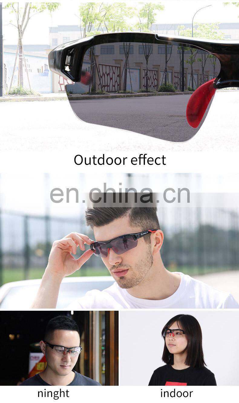 Mountain bike color-changing cycling glasses for men and women, bicycle outdoor sports windproof glasses equipment