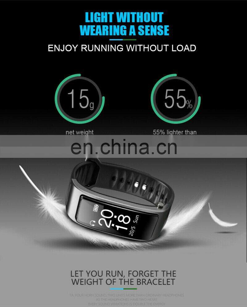 Hot 2 in 1 Y3 Smart Talk Band Fitness Tracker Smart sport Bracelet With BT Earphone For Android and IOS Smart Watch Band Y3