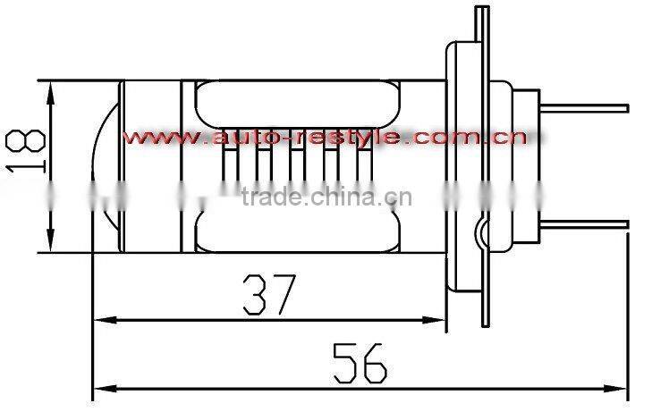 H7 2013 New 11W auto cree led bulb