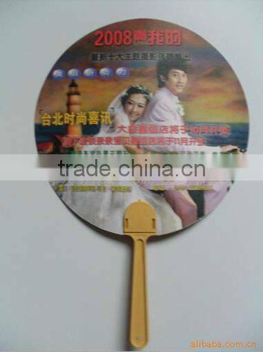 Factory customized gifts Plastic hand fan/ Quallity PP fan travel souvenir fan