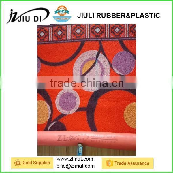 PVC coil cushion anti-fatigue waterproof floor door mat in roll