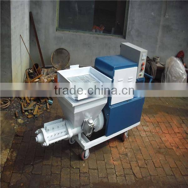 automatic piston diesel motor render cement pump machine