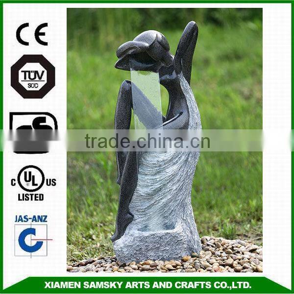garden & home decoration women water fountain