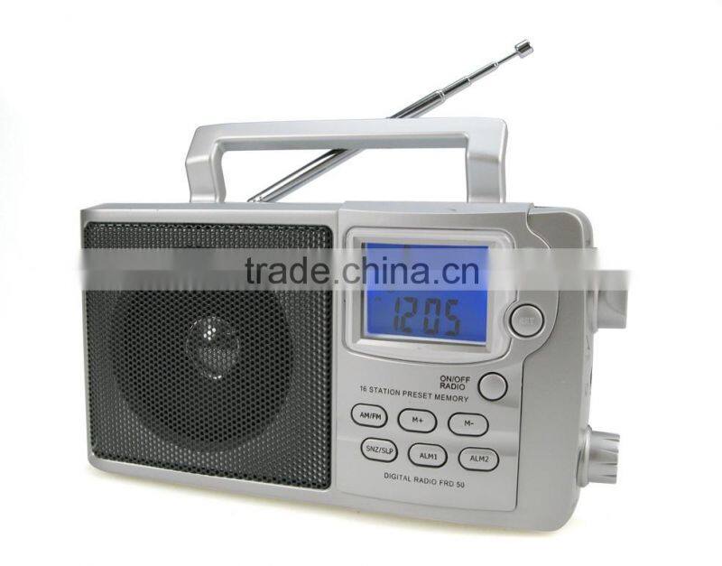 Top Quality Compact AC DC Digital Tuning PLL Radio