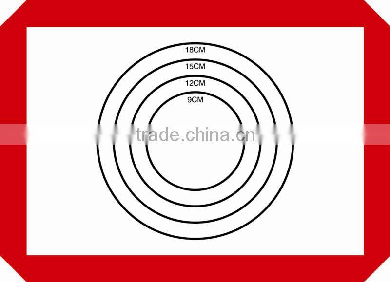 Brand new silicone macaron baking mat with low price