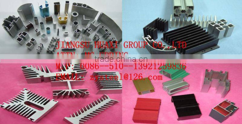 aluminum extrusion profile for windows and door construction usage from factory