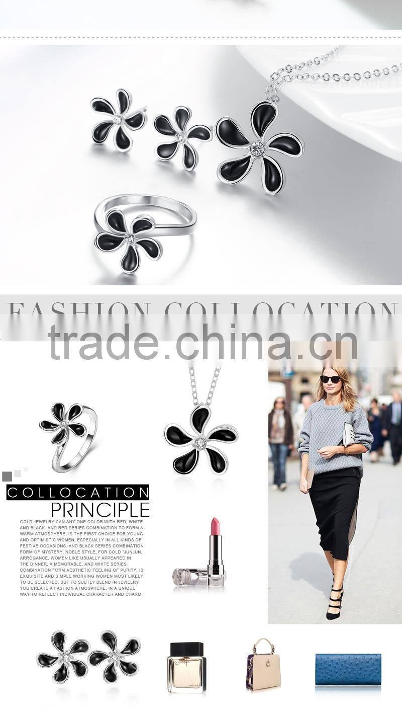 Classical Flower 18K Gold Plated Jewelry Set wholesale