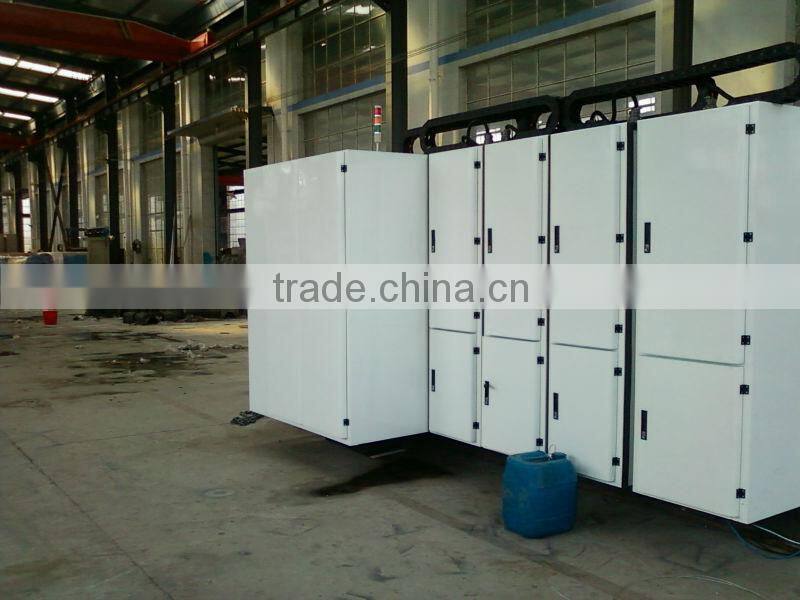 high speed flexo printing & slotting & rotary die cutting machine packaging machine