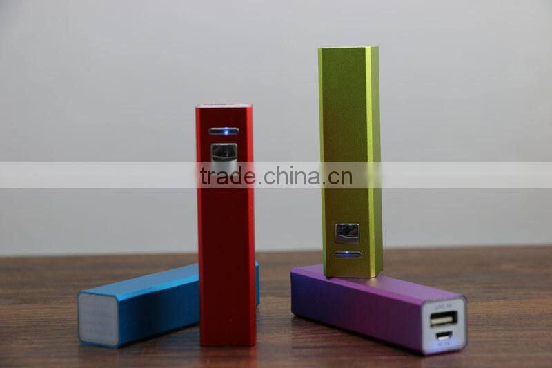 shenzhen power bank 2600mah with led indicator .2200/2600 mah manual for power bank (MPB110A)