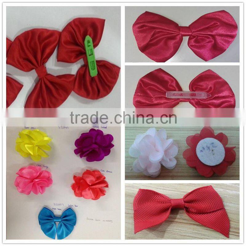 Handmade Satin Fabric Rosettes --- 1501