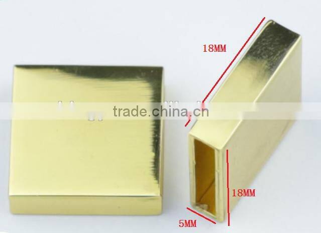 Sedex Audited Factory cord end stopper metal cord end cord end for clothing