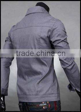 Men Winter Fashion Jacket In Pure Color