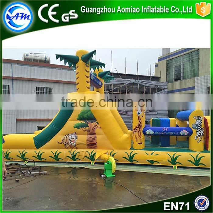 Customize Animals inflatable barriers, inflatable obstacle course for sale