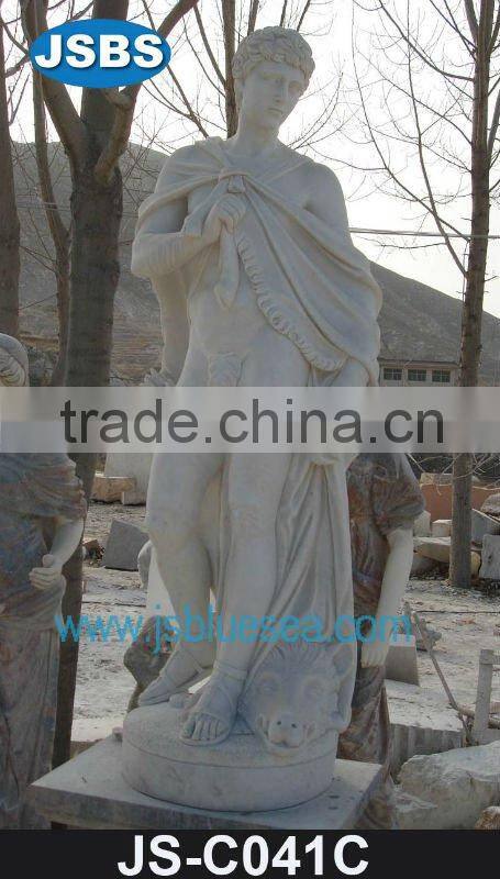 Stone carving of angels