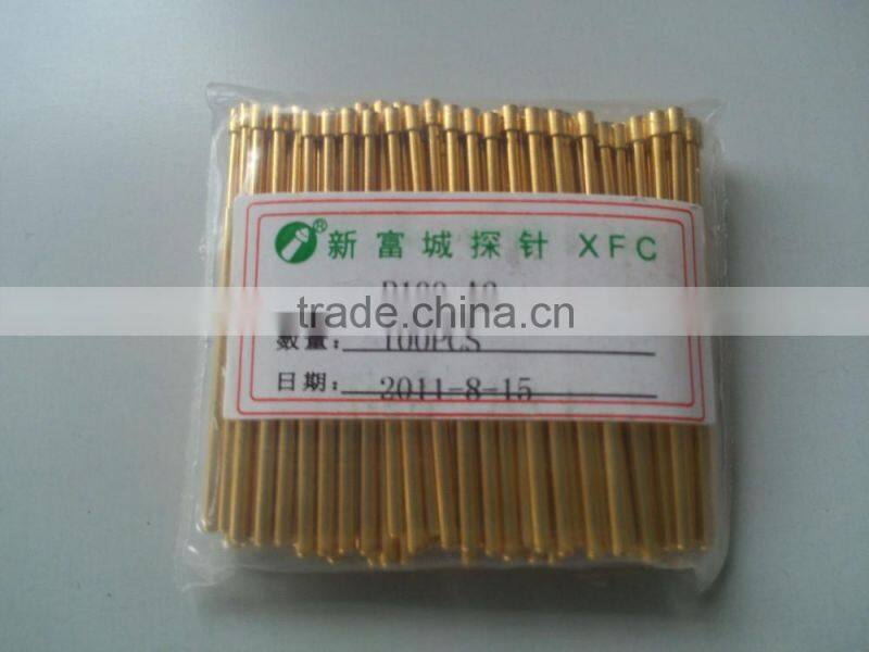 Factory Direct Sale ==custom machining small copper parts with gold plating