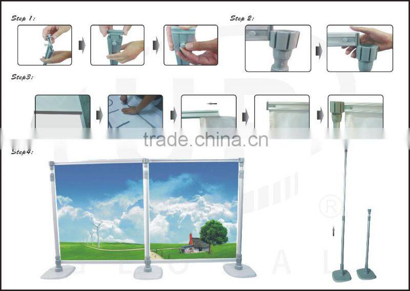 Custom Tradeshow backdrop, tension fabric backdrop stand, wall display
