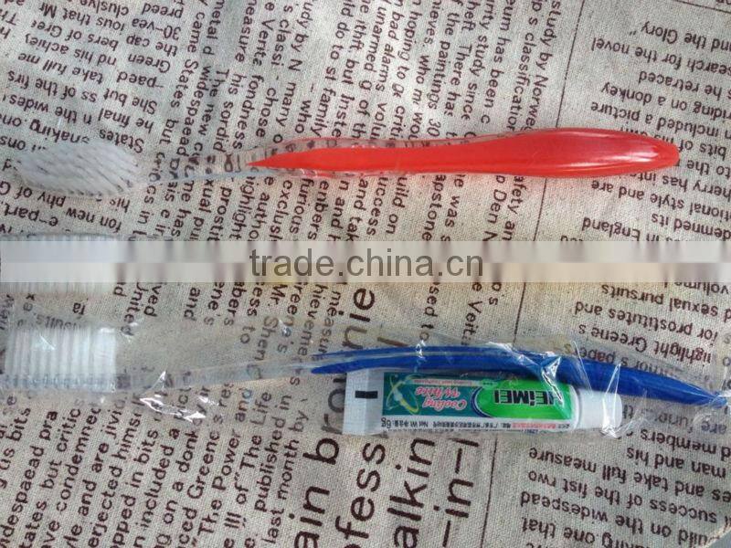 Best selling products cheap disposable toothbrush with toothpaste made in china