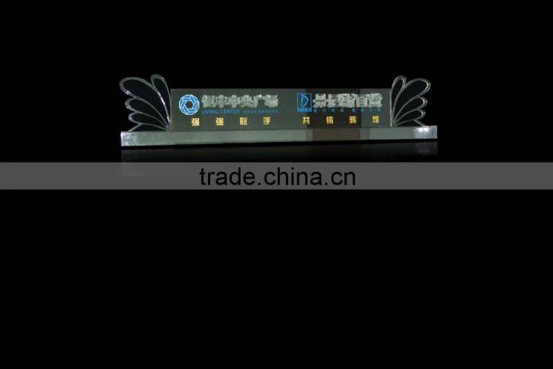 Celebration LED light clear acrylic podium commercial furniture