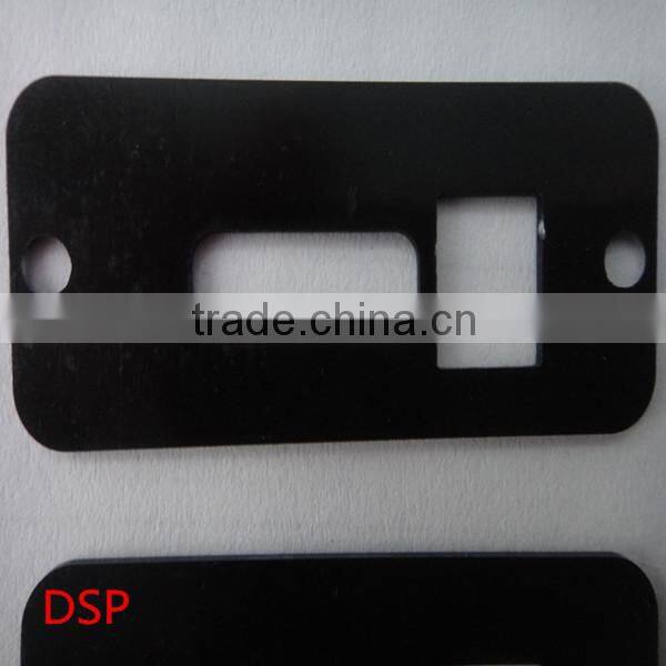 unique black customize aluminium powder coating sheet metal fabrication