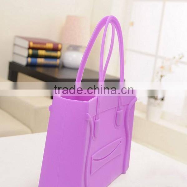 Silicone Tote bag,Lady's Silicone Beach Bag,Gummy Tote