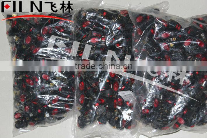 New Style Button Red 48V On OFF rocker switch circuit breaker