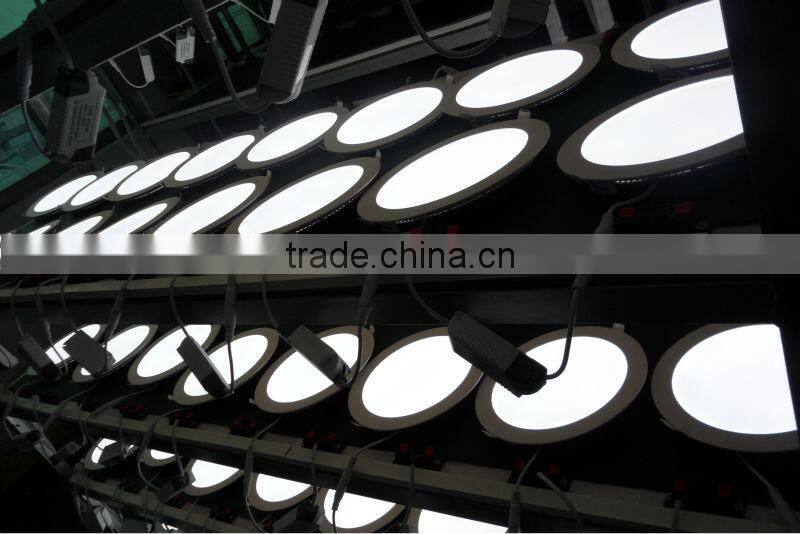 85-265V 12W 2835SMD Black color Recessed LED Panel lights