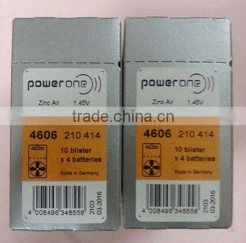 programmable Hearing aid battery hottest selling power one made in germany